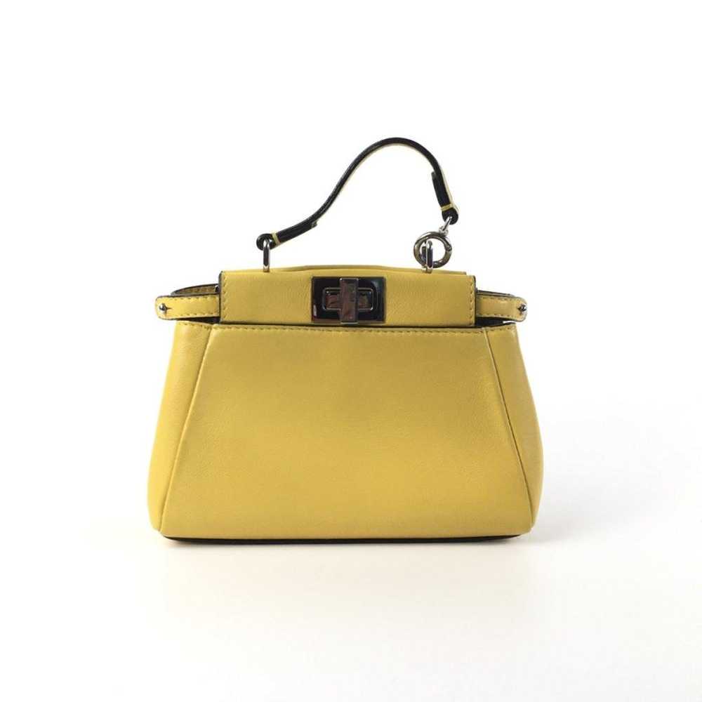 Fendi Peekaboo leather mini bag - image 2