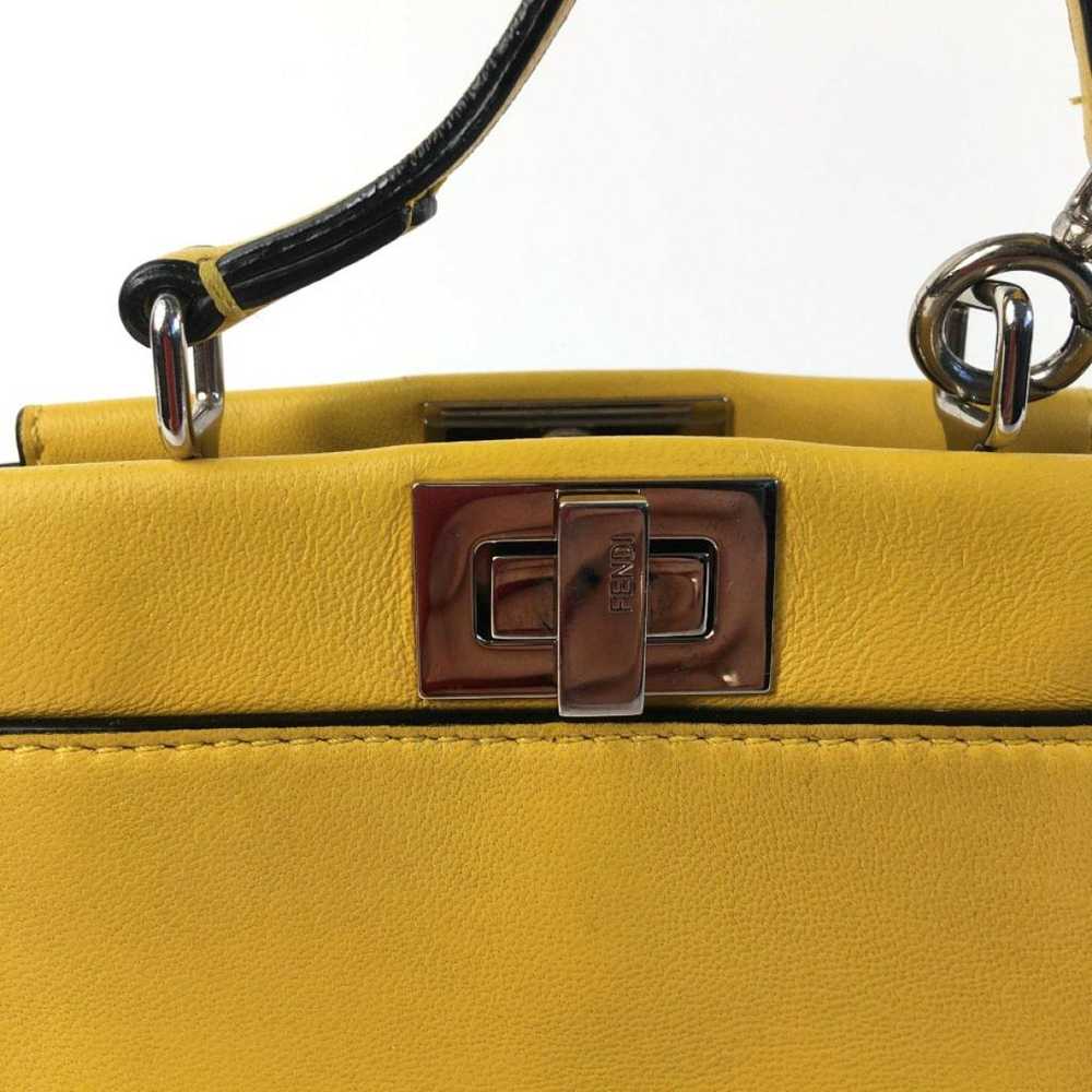 Fendi Peekaboo leather mini bag - image 5