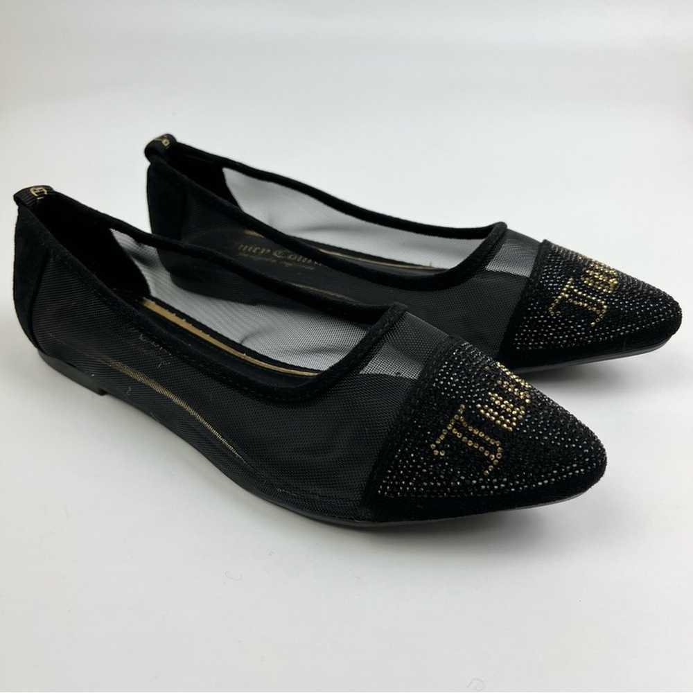 Juicy Couture • Penny Black Mesh Flats - image 10