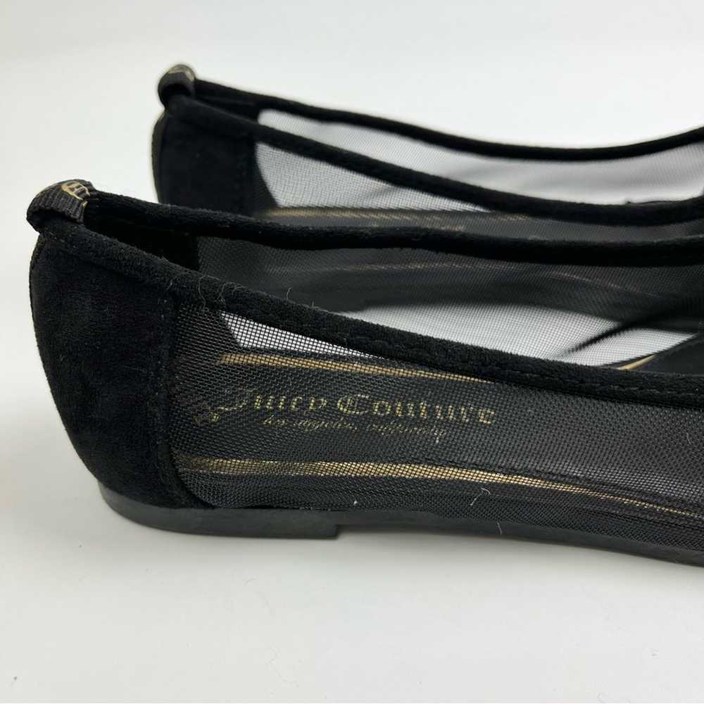 Juicy Couture • Penny Black Mesh Flats - image 11