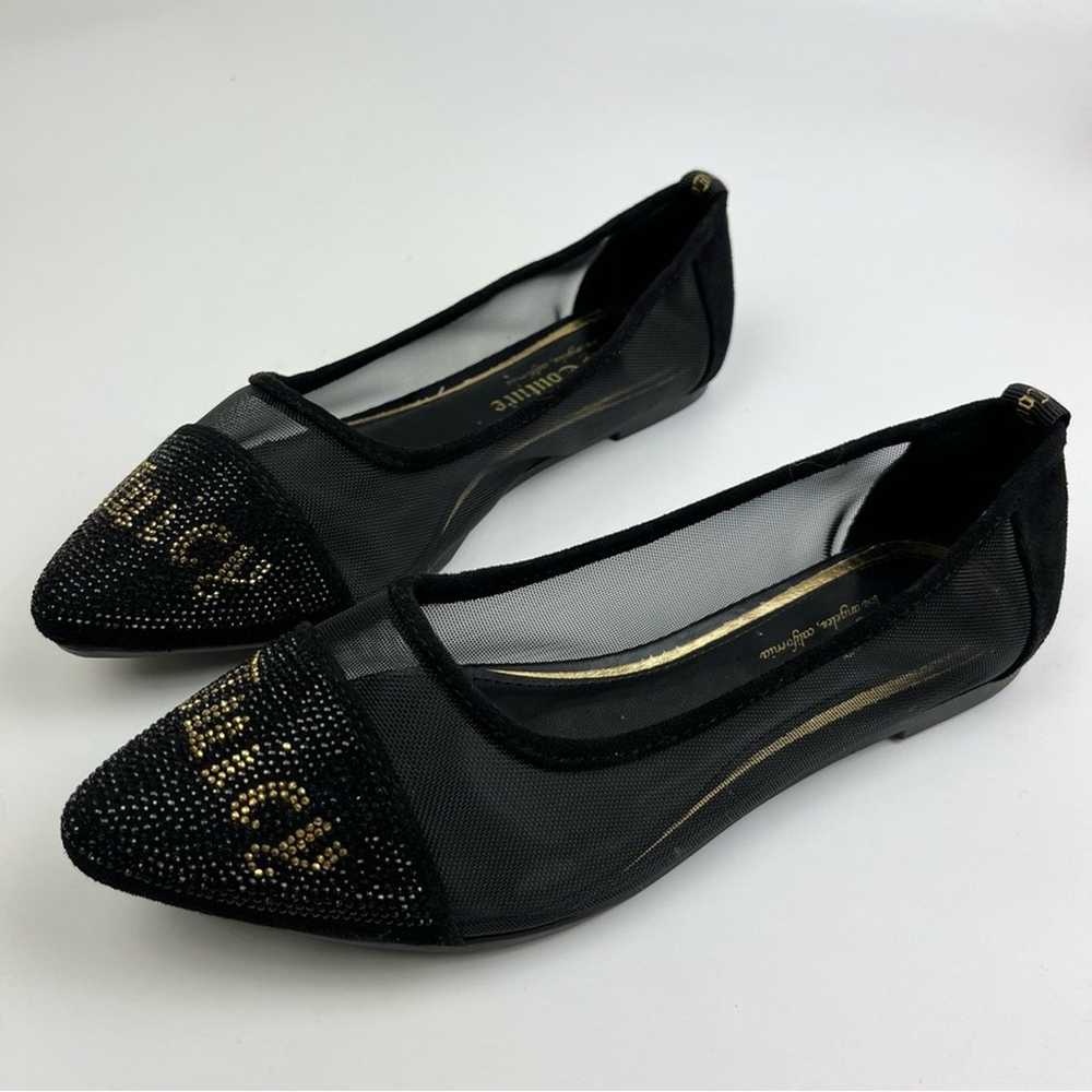 Juicy Couture • Penny Black Mesh Flats - image 12