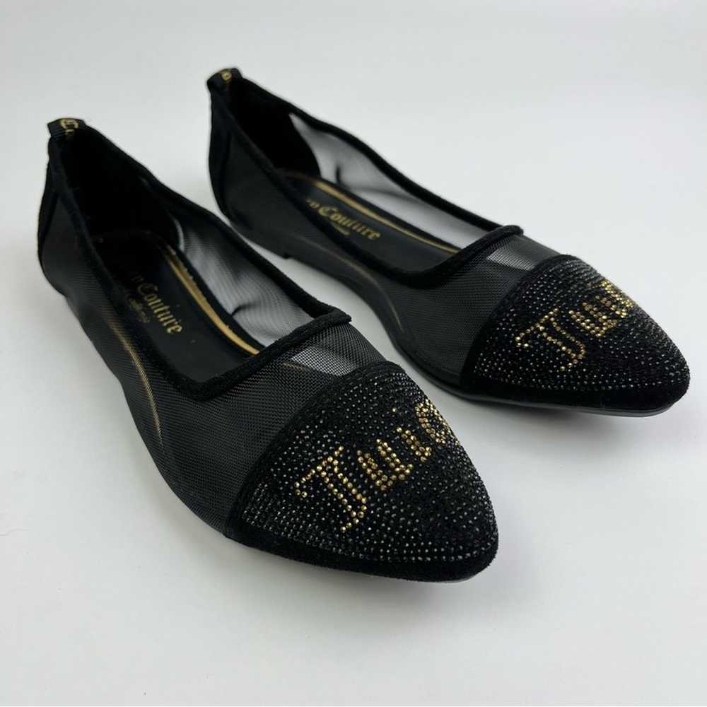 Juicy Couture • Penny Black Mesh Flats - image 3