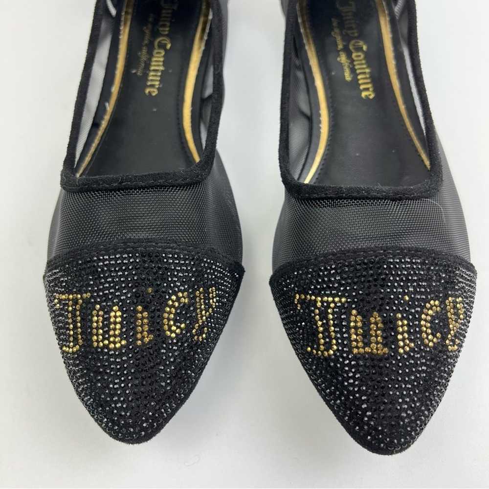 Juicy Couture • Penny Black Mesh Flats - image 4