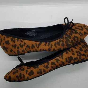 French Connection Size 8 Leopard Print Flats