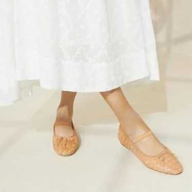 Miss Left Brown Braid Adorable Round Toe Mary Jane