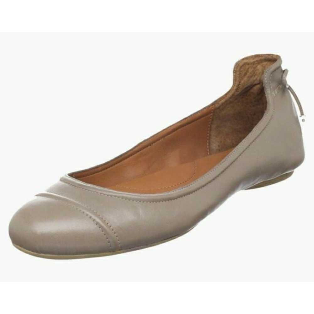 CALVIN KLEIN Flats LEATHER shoes SZ 5.5 - 6 WOMENS - image 2