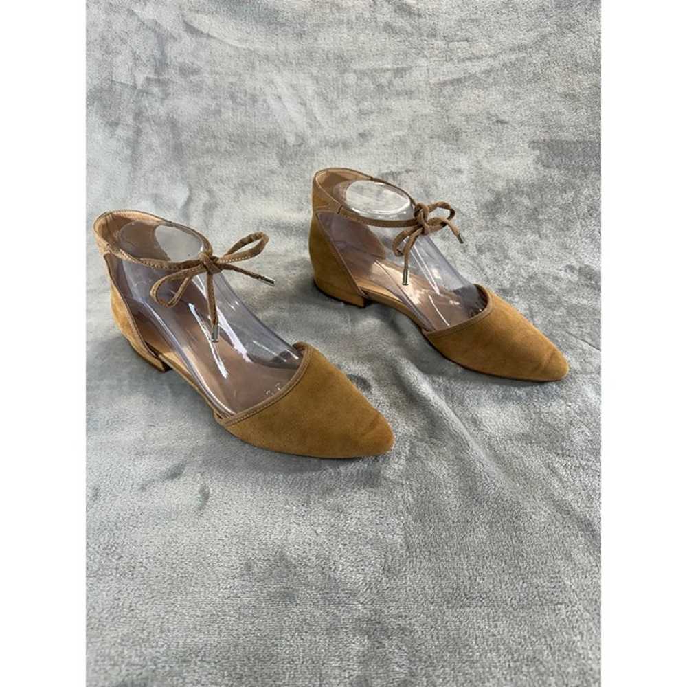 Franco Sarto womens shoes 7.5 brown lace ballet s… - image 8