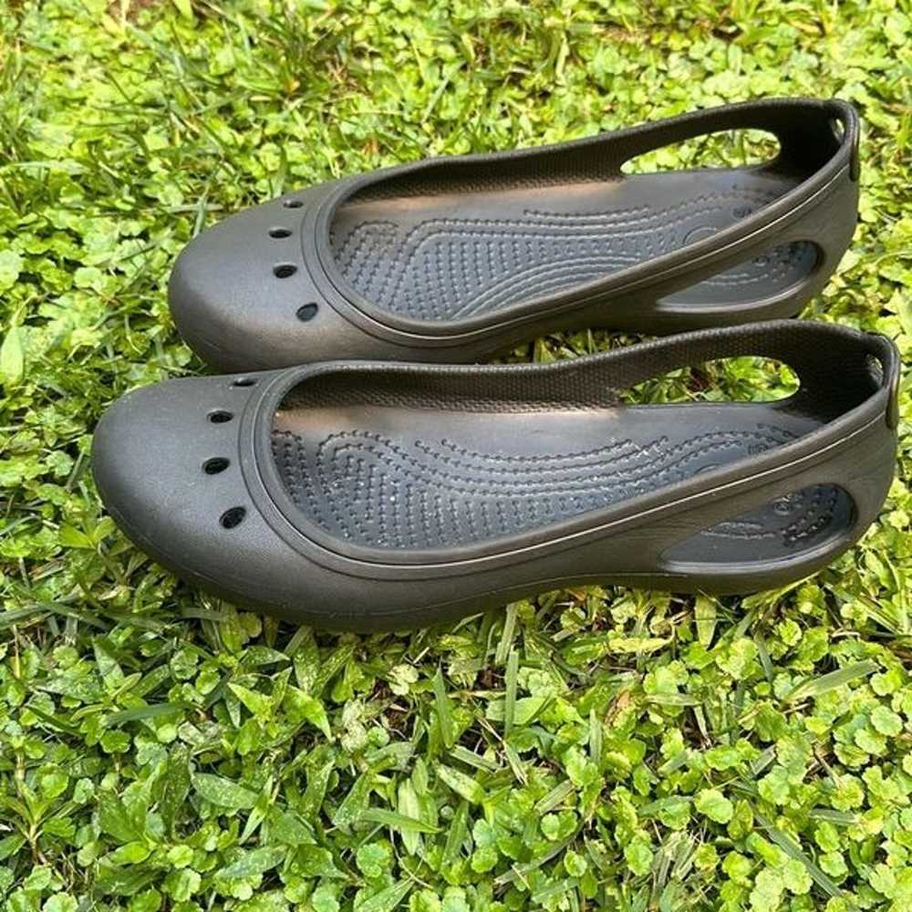 Crocs Kadee Flats Black Women’s Size 7 - image 2