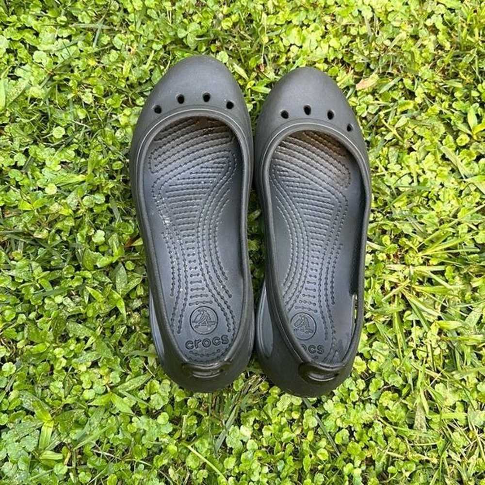 Crocs Kadee Flats Black Women’s Size 7 - image 3