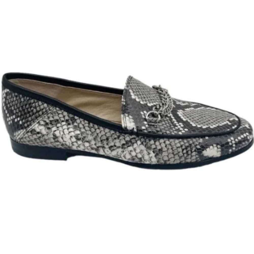 Sam Edelman Lorenzo snake skin print loafer flat … - image 1