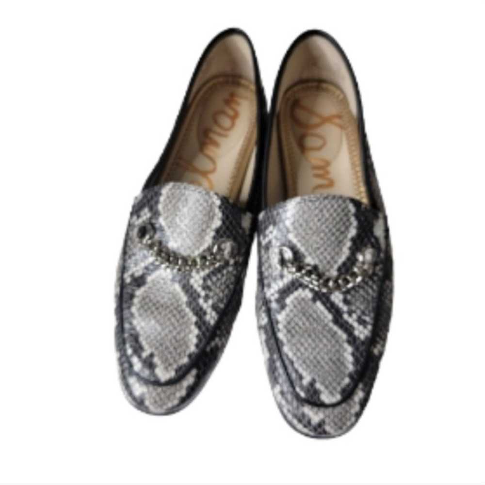 Sam Edelman Lorenzo snake skin print loafer flat … - image 3