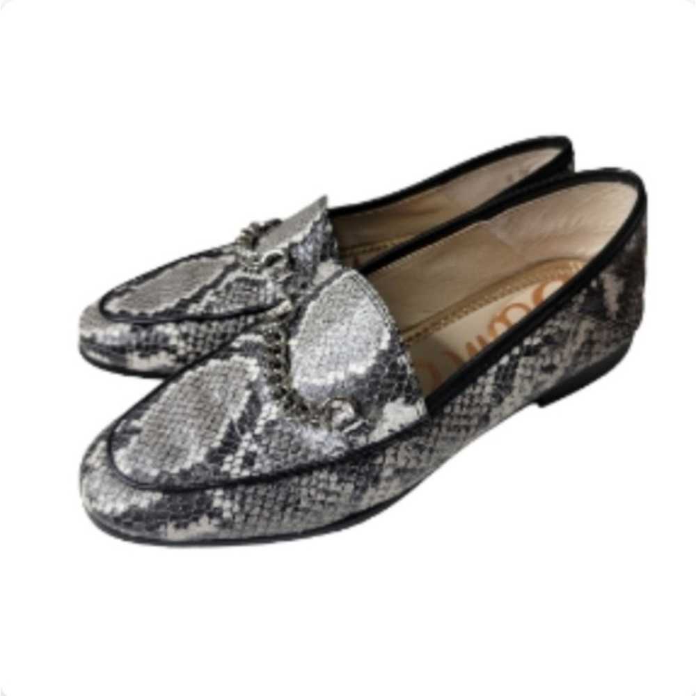 Sam Edelman Lorenzo snake skin print loafer flat … - image 6