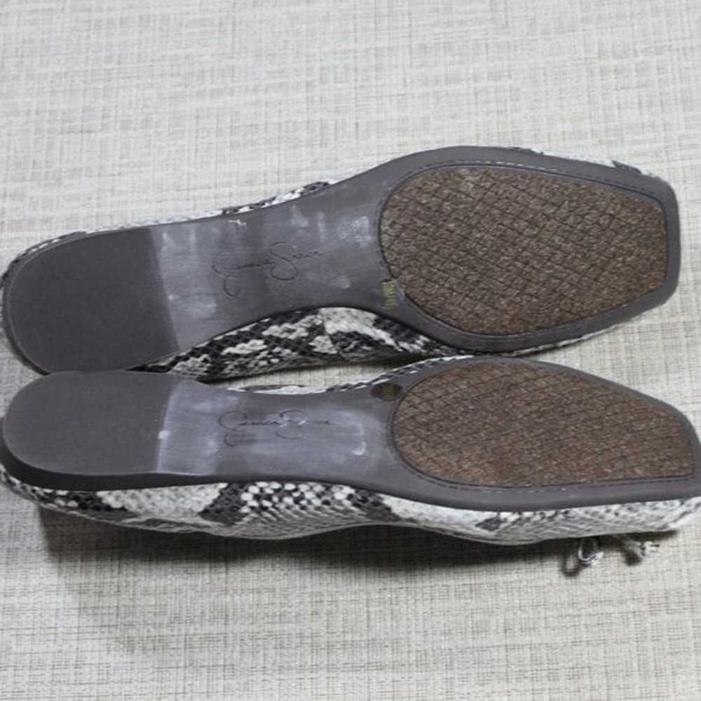 Jessica Simpson Manie Grey Snakeskin Ballet-style… - image 6