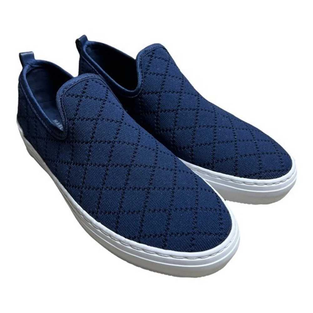 Marc Fisher Deyla Slip On knit Sneakers Womens si… - image 1