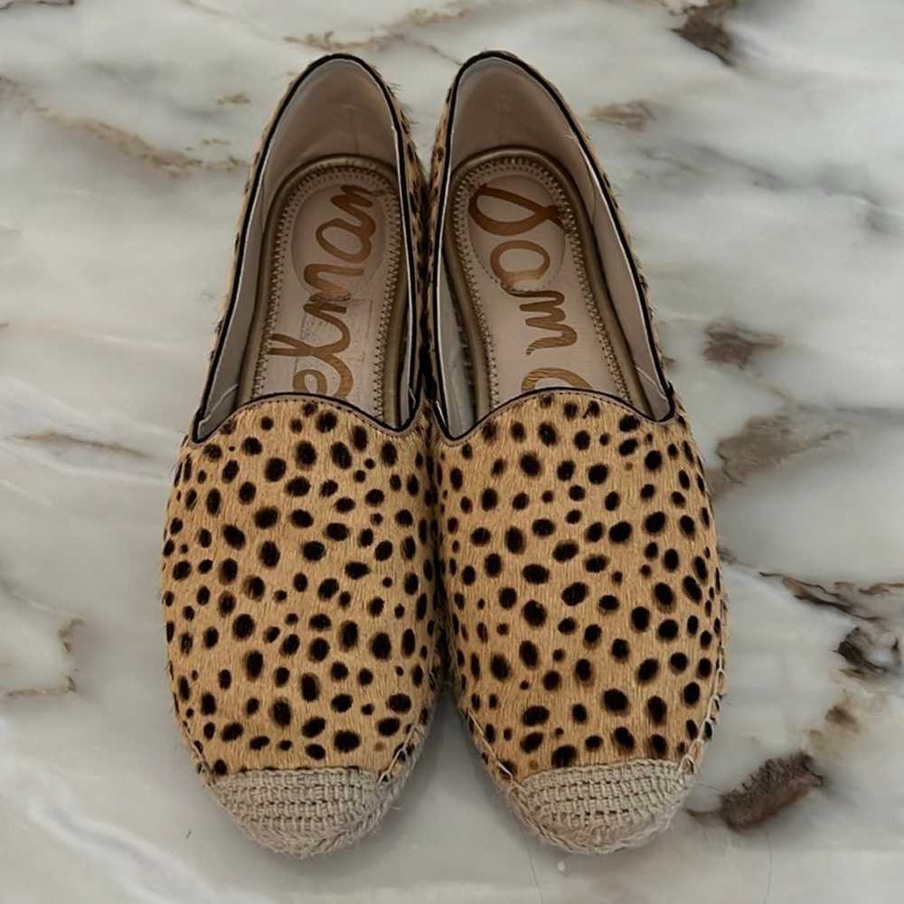 Sam Edelman kesia cheetah print espadrilles - image 1