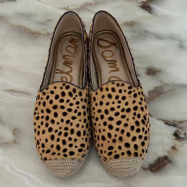 Sam Edelman kesia cheetah print espadrilles - image 1