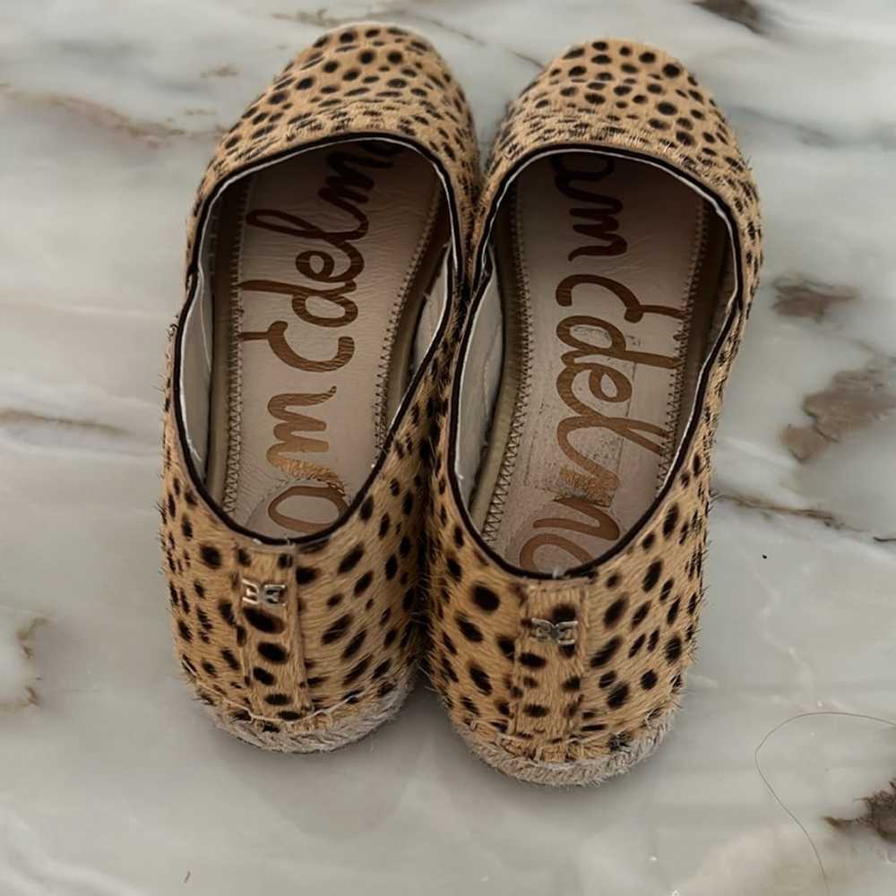 Sam Edelman kesia cheetah print espadrilles - image 4