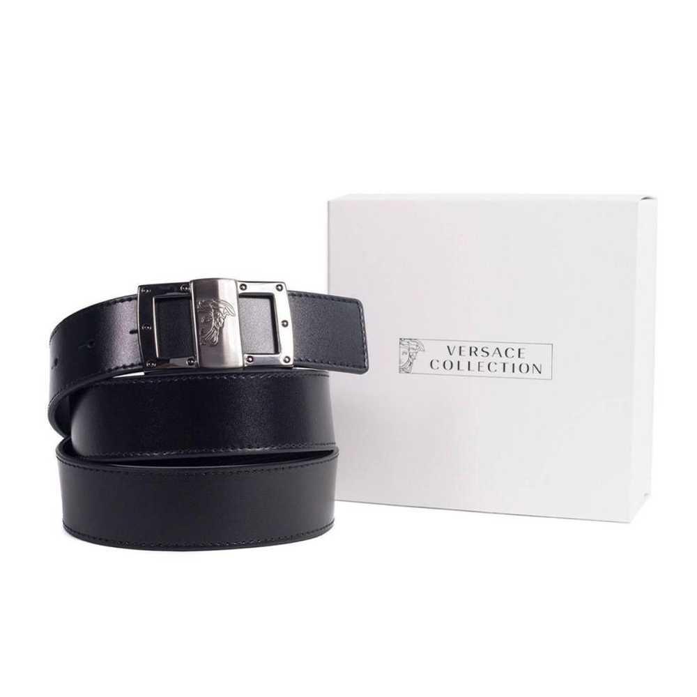 Versace Medusa leather belt - image 3