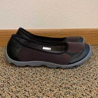 Crocs Busy Day Duet Skimmer Slip On Ballet Flat