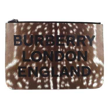 Burberry Leather clutch bag - image 1