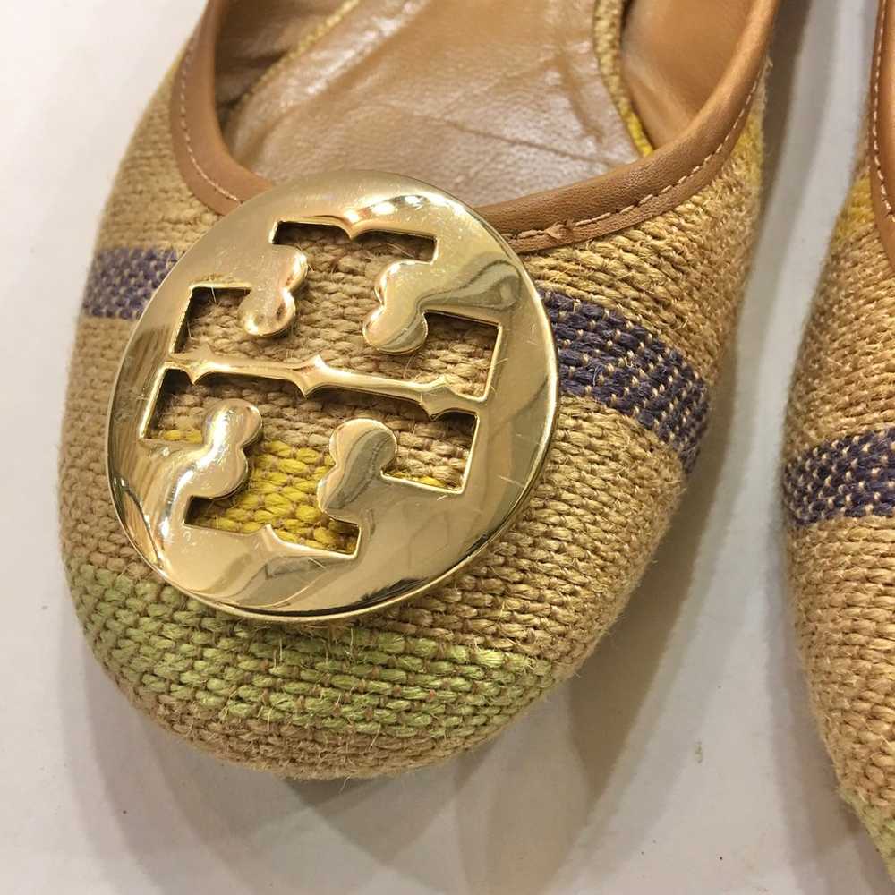 Tory Burch fun Rainbow Flats Size 7 - image 10