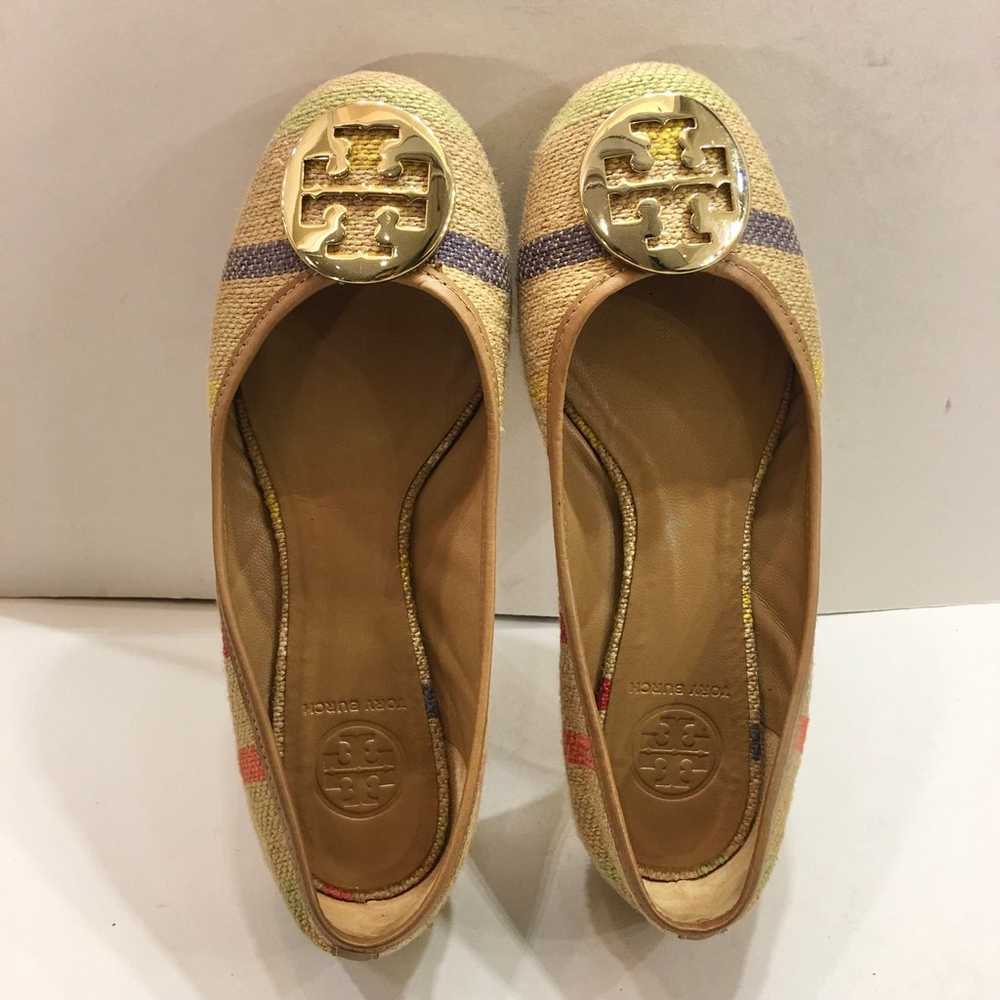 Tory Burch fun Rainbow Flats Size 7 - image 1