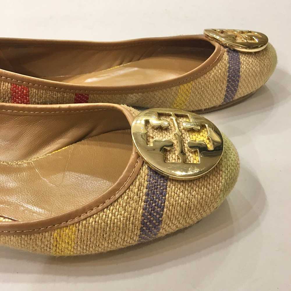 Tory Burch fun Rainbow Flats Size 7 - image 5