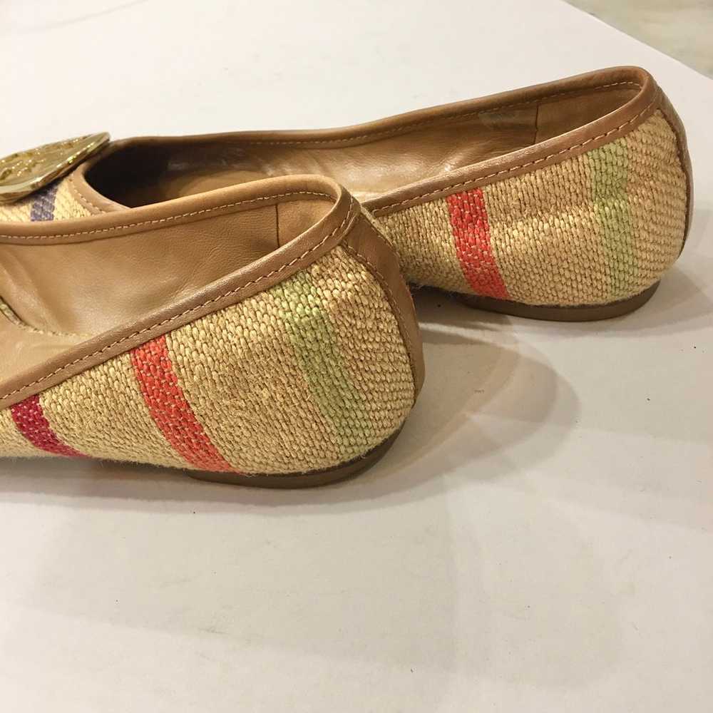 Tory Burch fun Rainbow Flats Size 7 - image 7