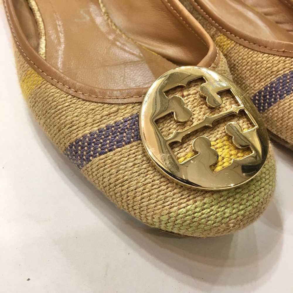 Tory Burch fun Rainbow Flats Size 7 - image 9