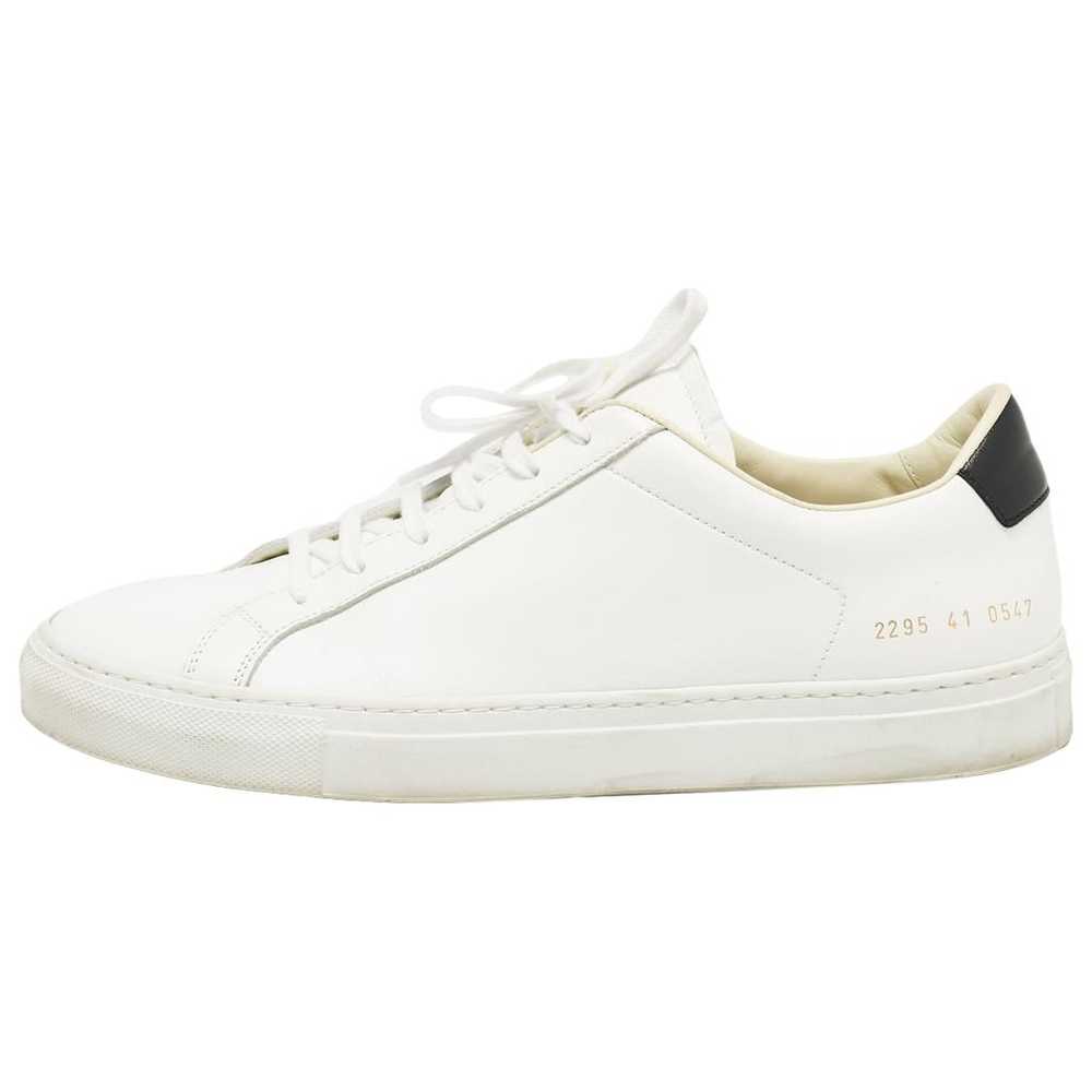 Common Projects Leather trainers - image 1