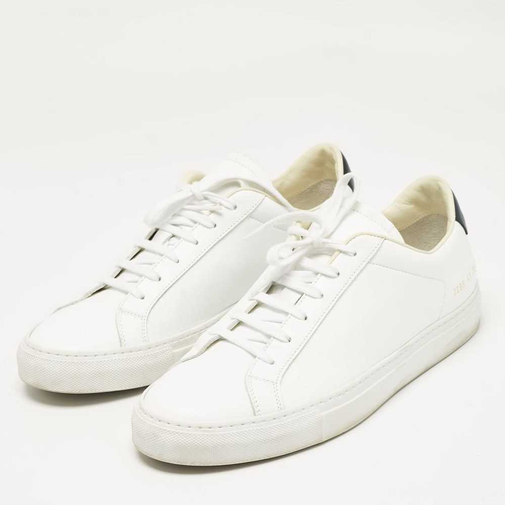 Common Projects Leather trainers - image 2