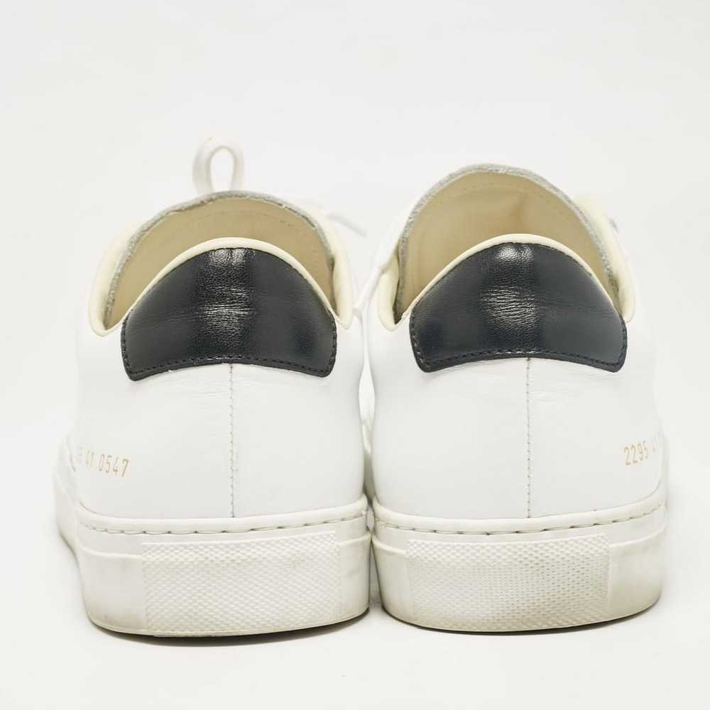 Common Projects Leather trainers - image 4