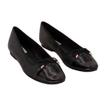 Steve Madden Black Celsius Flat Womens Shoes, BLAC