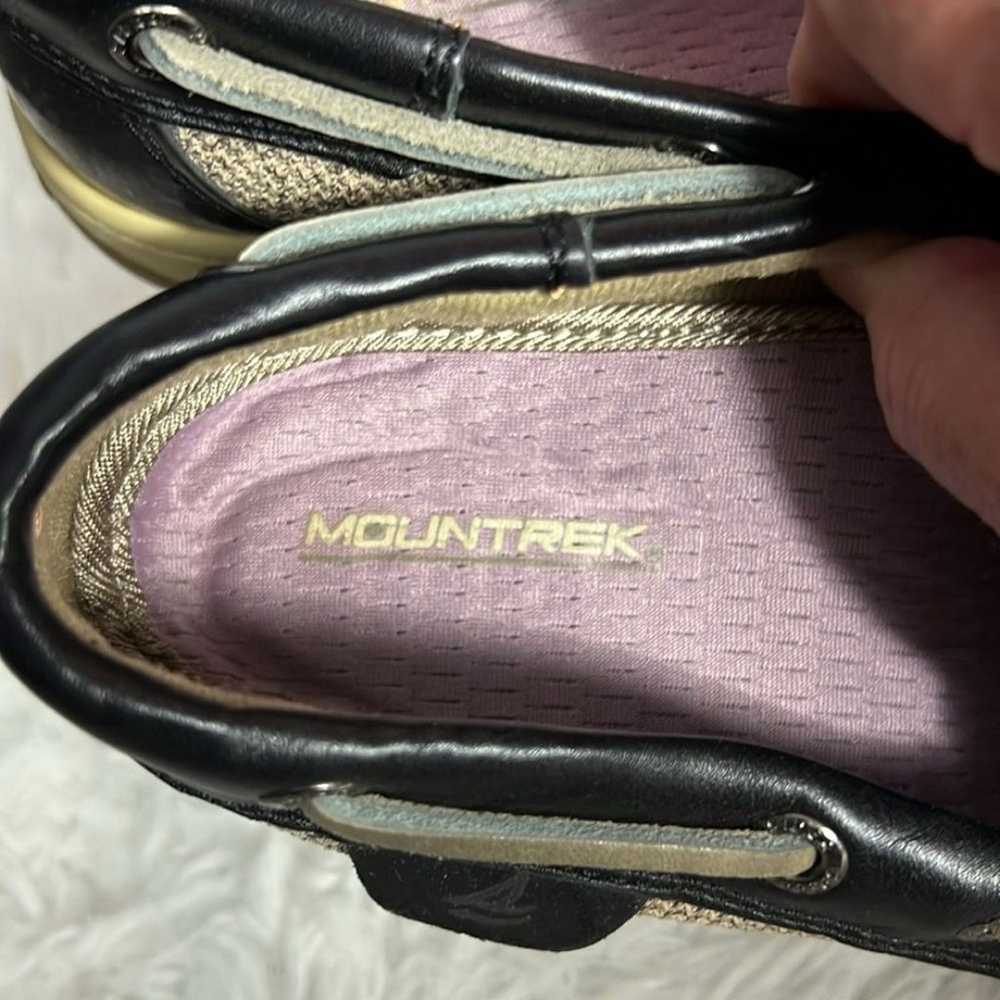 Sperry Mountrek Navy Blue Leather & Mesh Boat Dec… - image 3