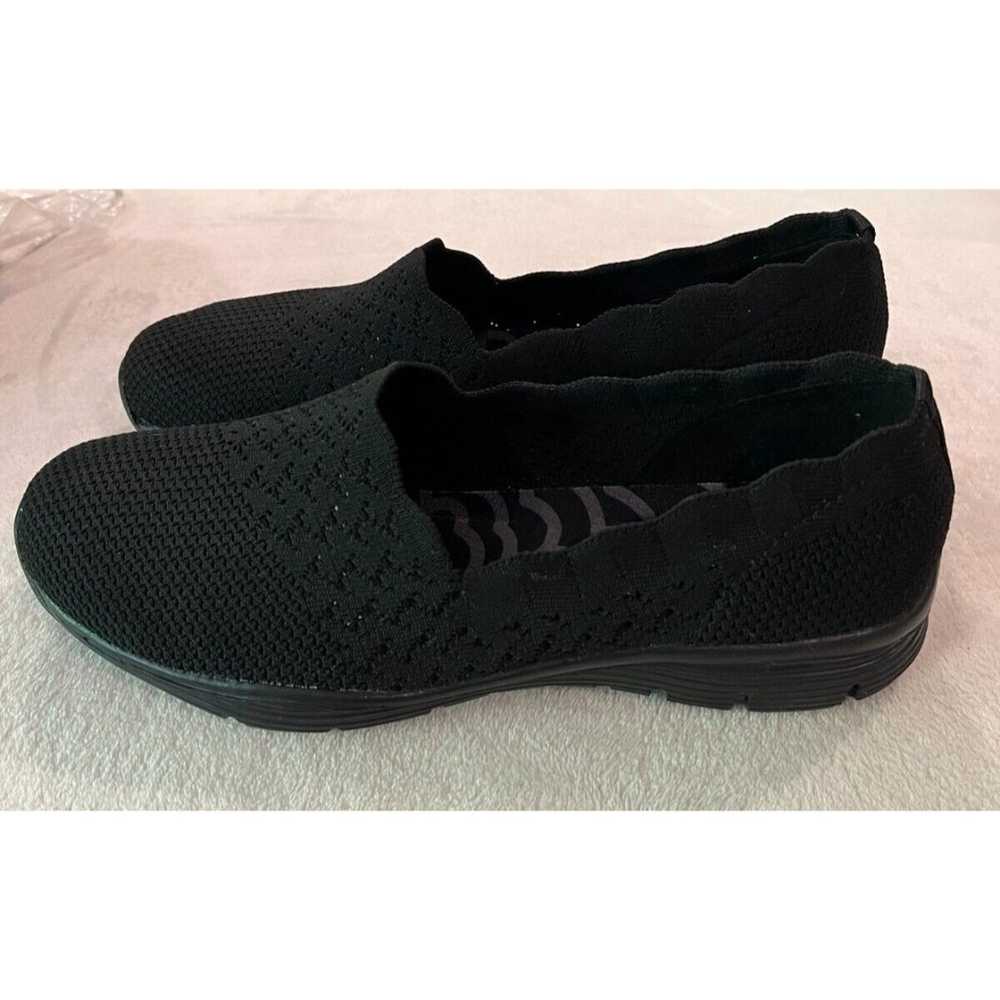 NEW Women's slip on Skechers Shoes Classic Knit B… - image 4