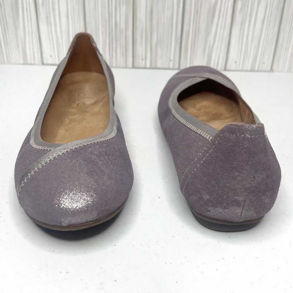 Vionic Caroll Metallic Lavender Pastel Slip On Ba… - image 4