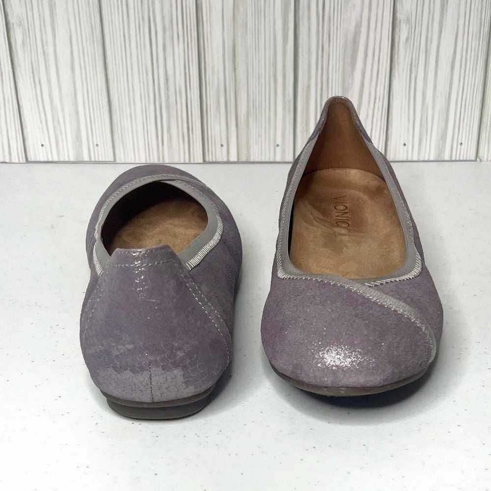 Vionic Caroll Metallic Lavender Pastel Slip On Ba… - image 5