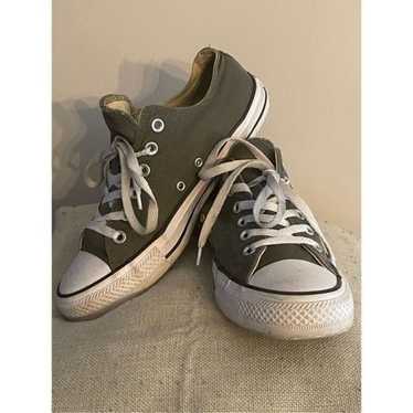 Converse gray low top sneakers - image 1