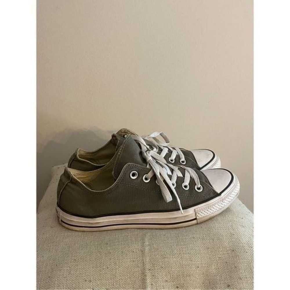 Converse gray low top sneakers - image 3