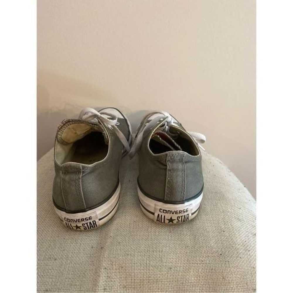 Converse gray low top sneakers - image 4