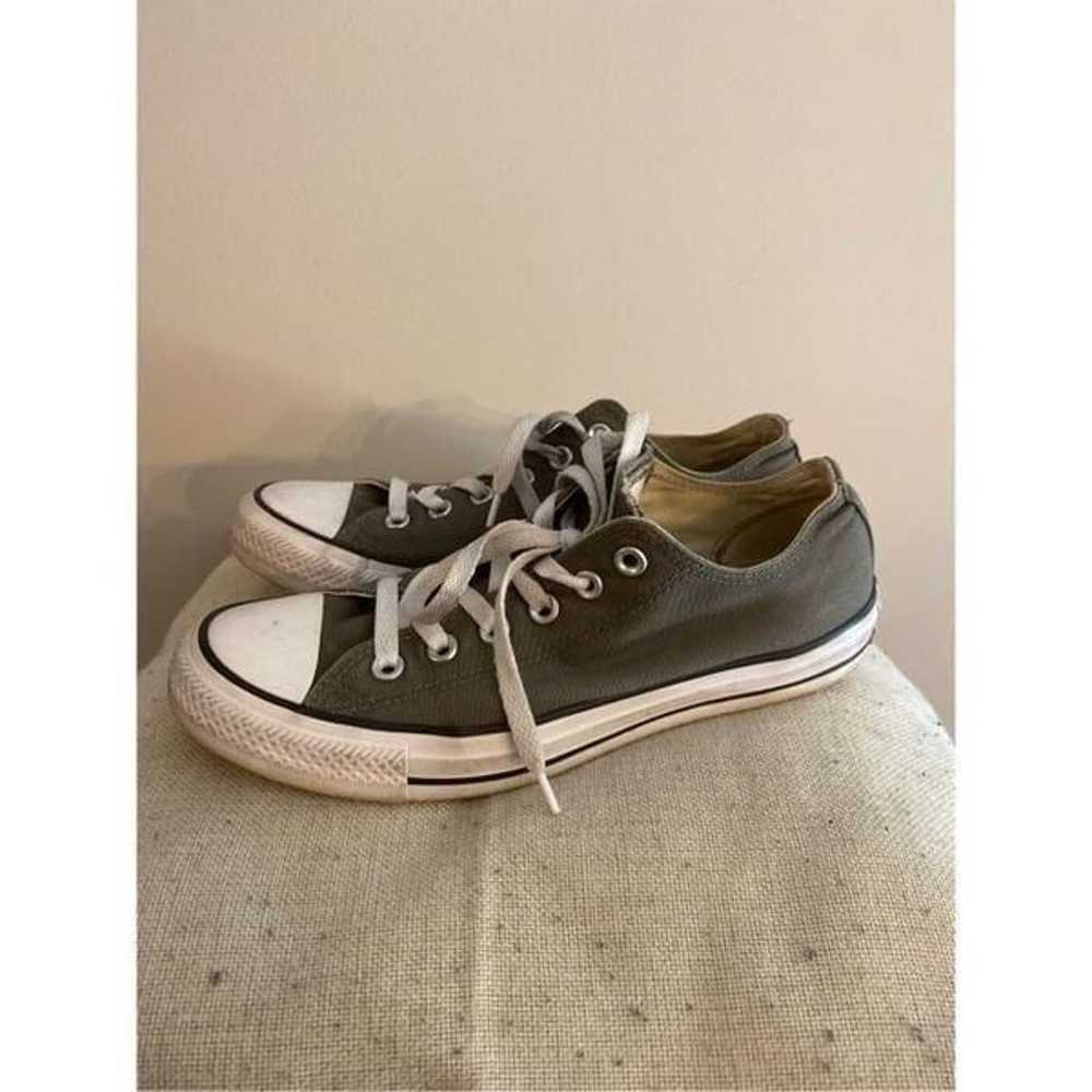 Converse gray low top sneakers - image 5