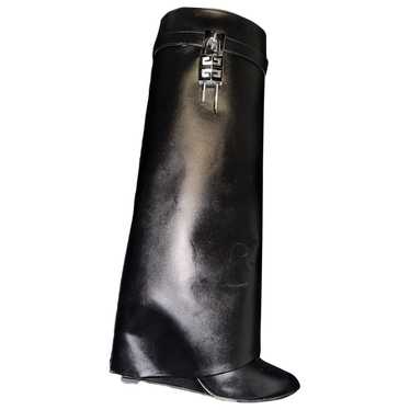 Givenchy Shark leather boots