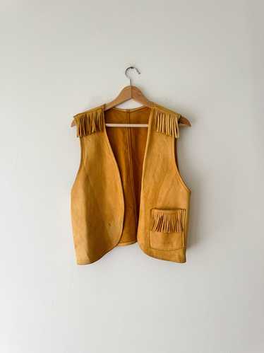 Deerskin Fringe Vest