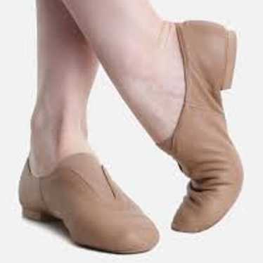 BLOCH Dance Jazz Super soft Leather Elastic Slip … - image 1