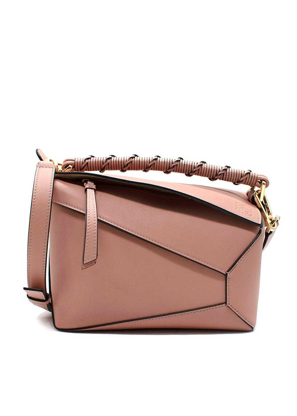 Managed by hewi Loewe Pink Medium Edge Puzzle Bag - image 1