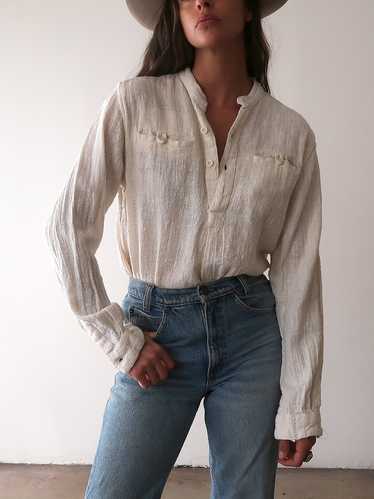 Woven Cotton Shirt