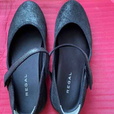 REGAL black shoes with glitter