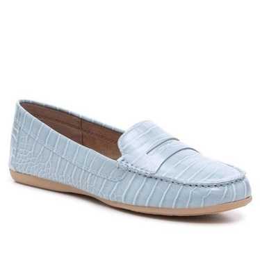 Kelly & Katie Panee Penny Loafer - Light Blue Cro… - image 1