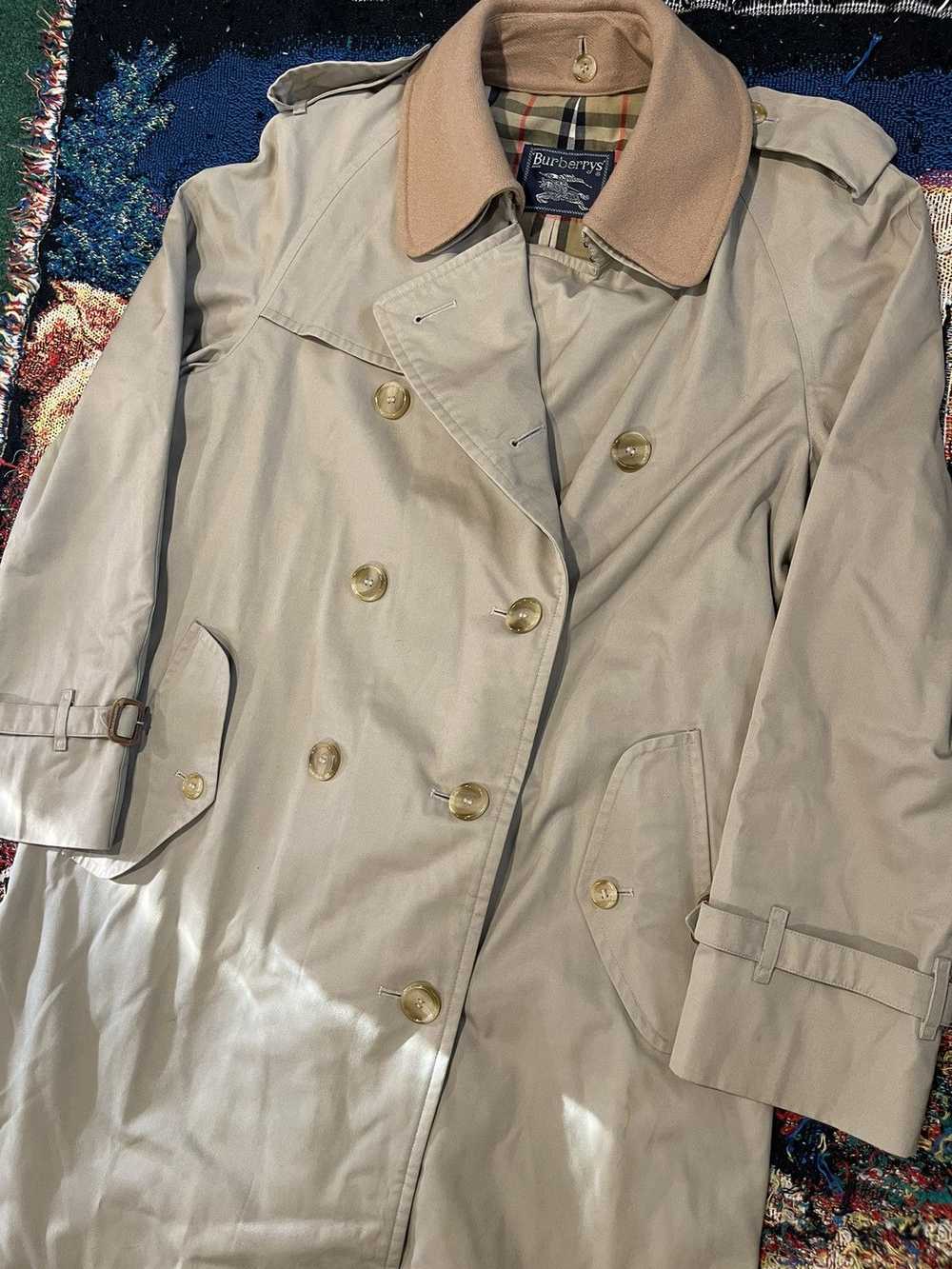 Burberry Vtg Burberrys Trench Coat - image 4