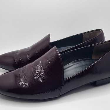 PAUL GREEN Naomi Deep Bordeaux Crinkled Patent Le… - image 1